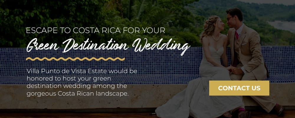 costa rica destination wedding eco friendly