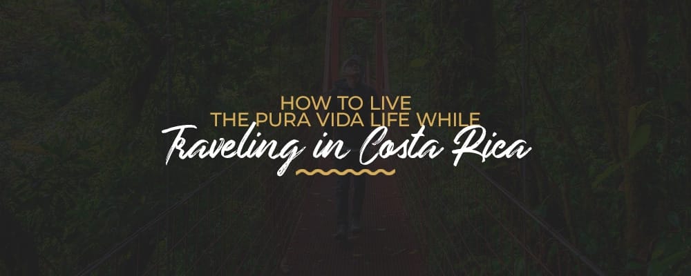 How to Live Pura Vida life