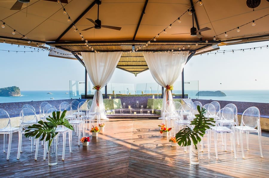 costa rica beach wedding locations