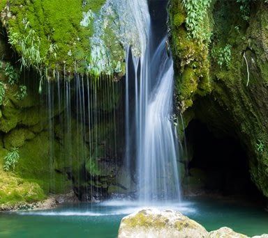 waterfall near luxury costa rica villa